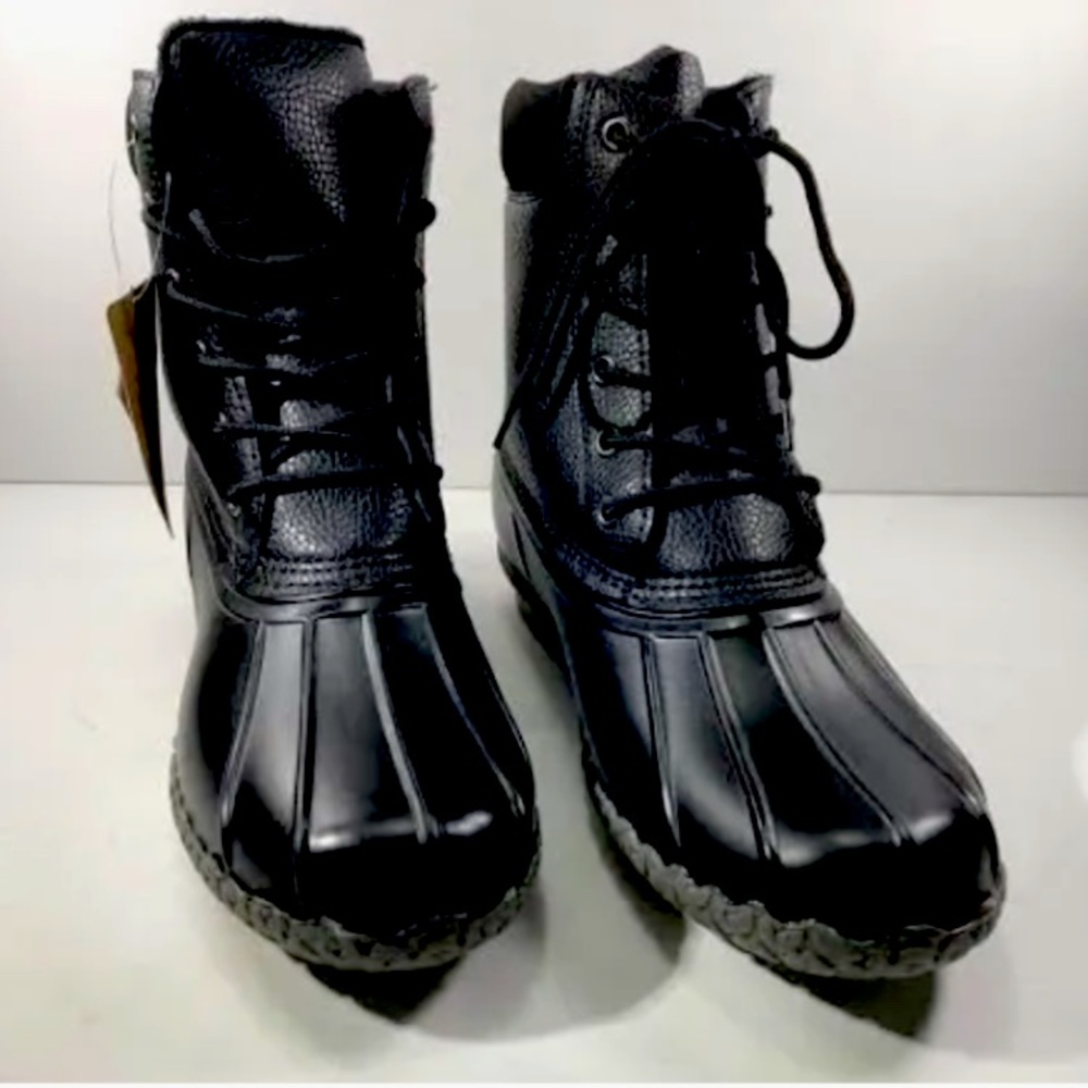 NWT Weatherproof Vintage Adam Rain 2 Men’s Duck Boots Size 13.